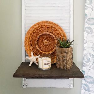 Boho basket decor
